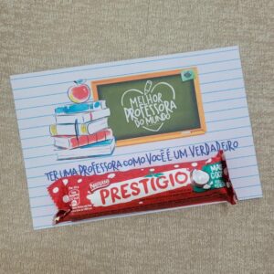Cartão e 1 Prestígio - Surpreenda com o Delicioso Presente